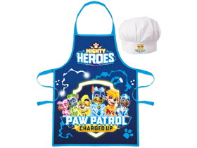 Dětská zástěra Paw Patrol Heroes s čepicí