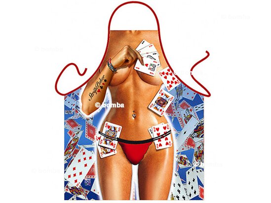 Zástěra Sexy hráčka pokeru
