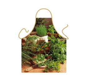 Kuchyňská zástěra s bylinkami